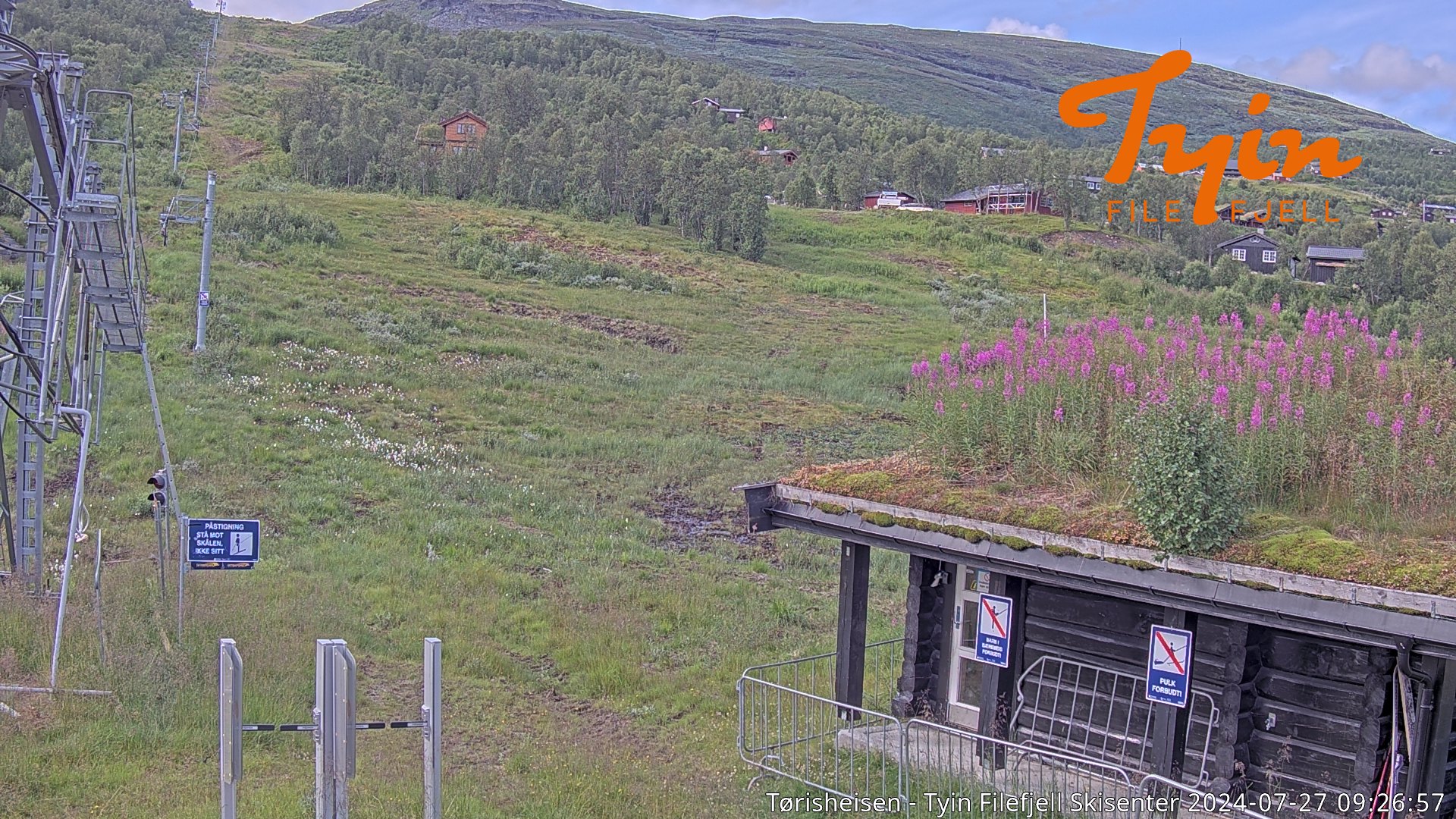 Webcam Tyinkrysset, Vang, Oppland, Norwegen